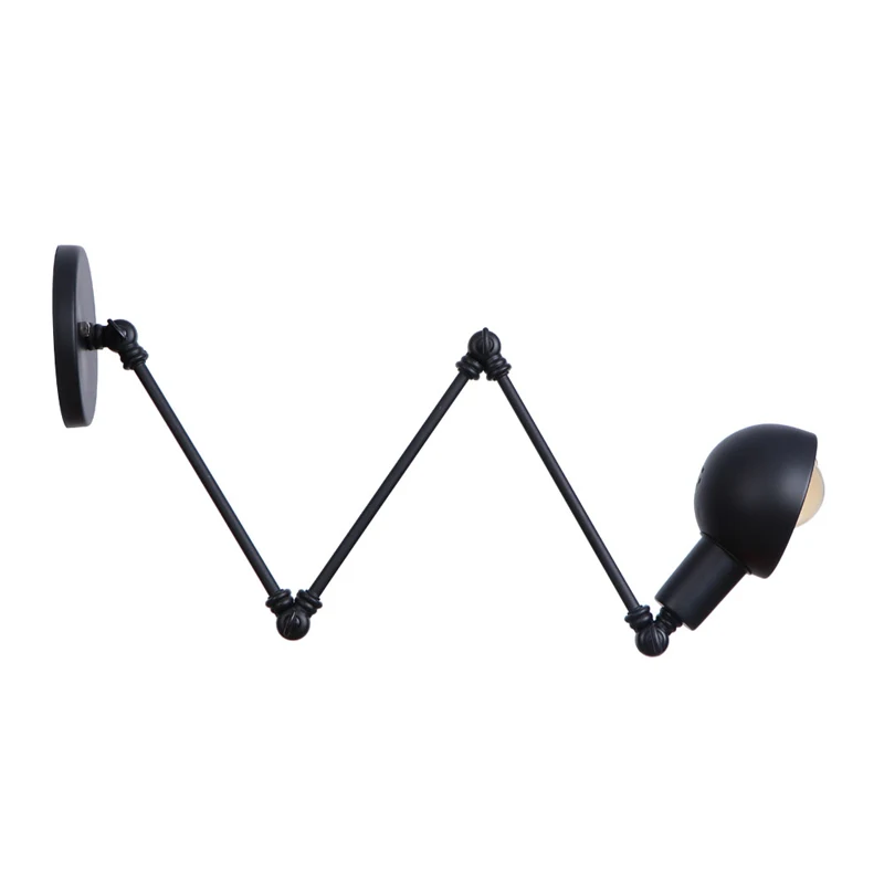 

Swing Arm Rotatable Loft Vintage E27 Retro Bulb Wall Light Mini Water Pipe Home and Commercial Shop Decorate Wall Lamp 110V-240V