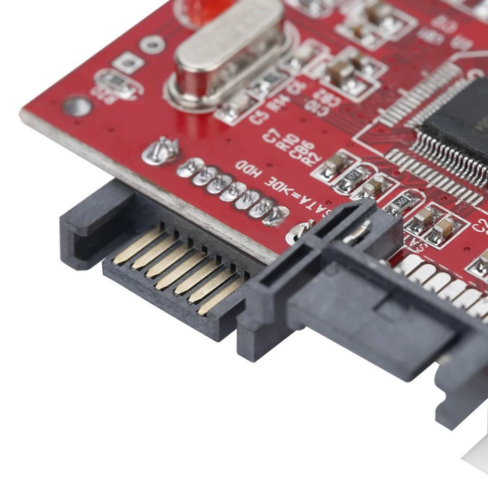 New Arrival 150Mbps 2 in 1 SATA to IDE Adapter Converter Chip Cable Connector for DVD/CD/HDD |