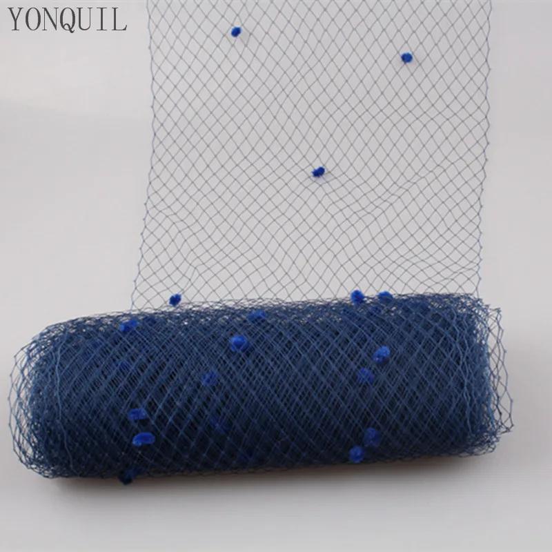 Темно синие разноцветные точка завеса для птичьей клетки 25 см Ширина российские