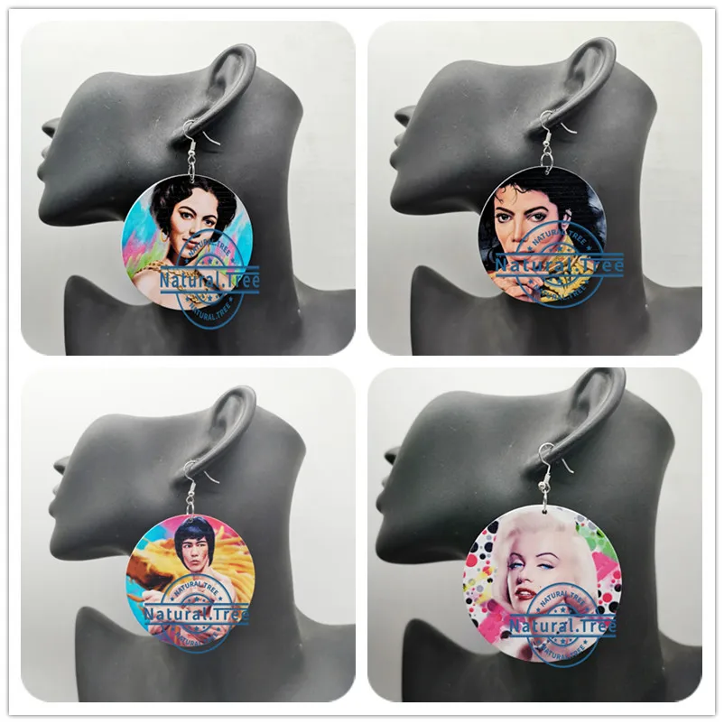 Newest Fashion wooden earrings | Украшения и аксессуары
