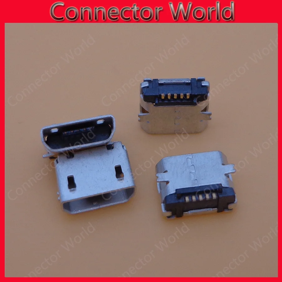 1000 шт./лот высококачественный Женский мини разъем для планшета Micro USB зарядки 5