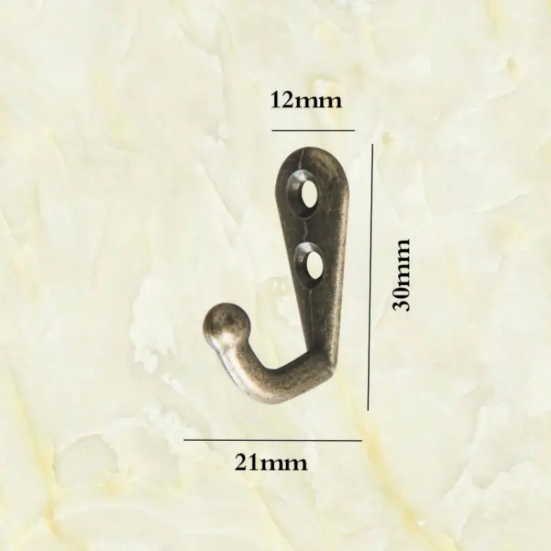 

JD Античная зеленая бронза цинковый сплав крючок для пальто маленький крючок мебельная фурнитура