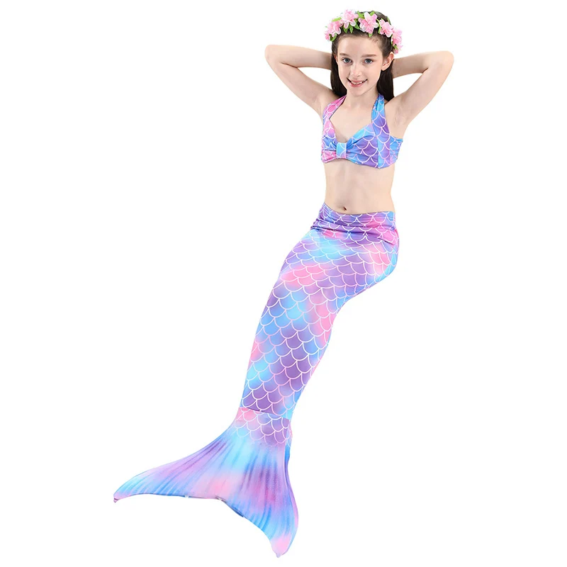 Русалочьи хвосты Костюмы для косплея маленьких девочек хвост русалки костюмы