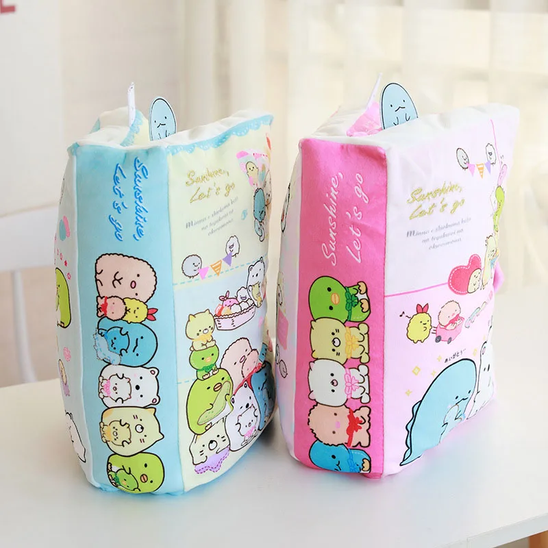 Кит Sumikkogurashi 32x25x16 см подушка для чтения детские игрушки подарки на день рождения |
