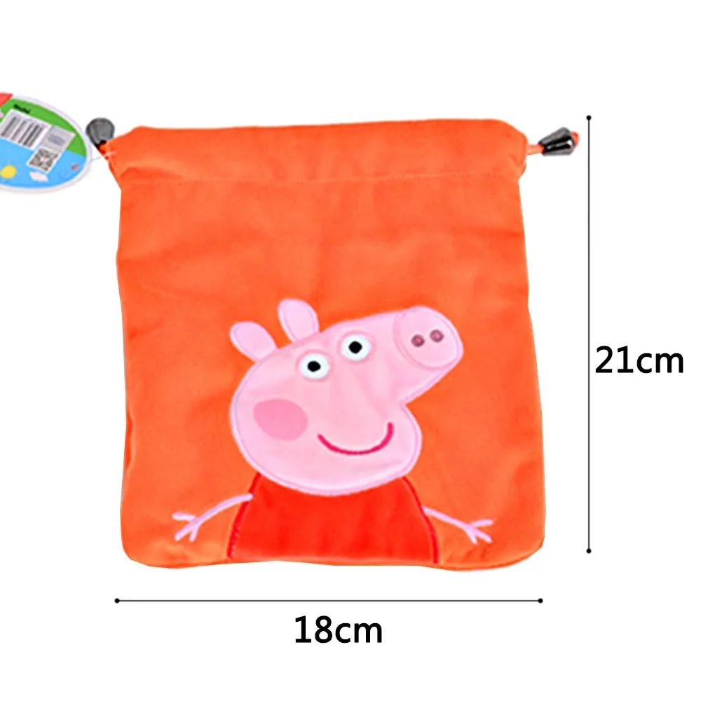 Origina Peppa Джордж свинка Дети Девочки Мальчики Kawaii Мини-сумочка с кулиской Сумочка Кошелек школьная сумка плюшевая игрушка мягкие и плюшевые куклы