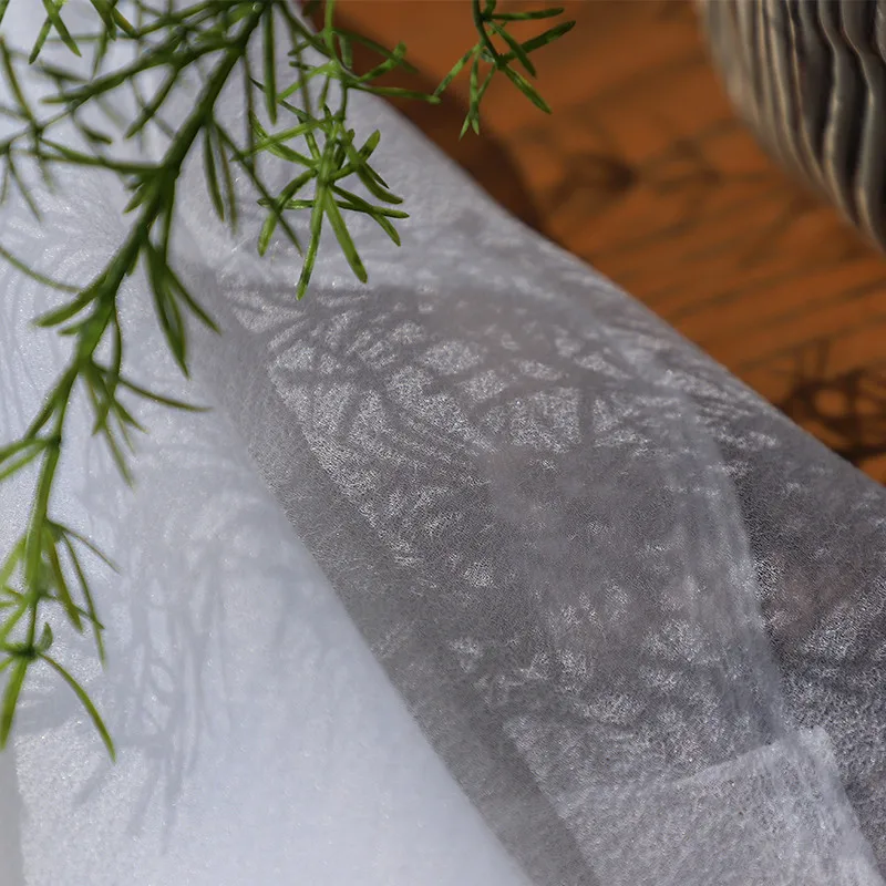 Lace76 насыщенный Белый/черный/розовый пузырь текстурой из органзы со складками