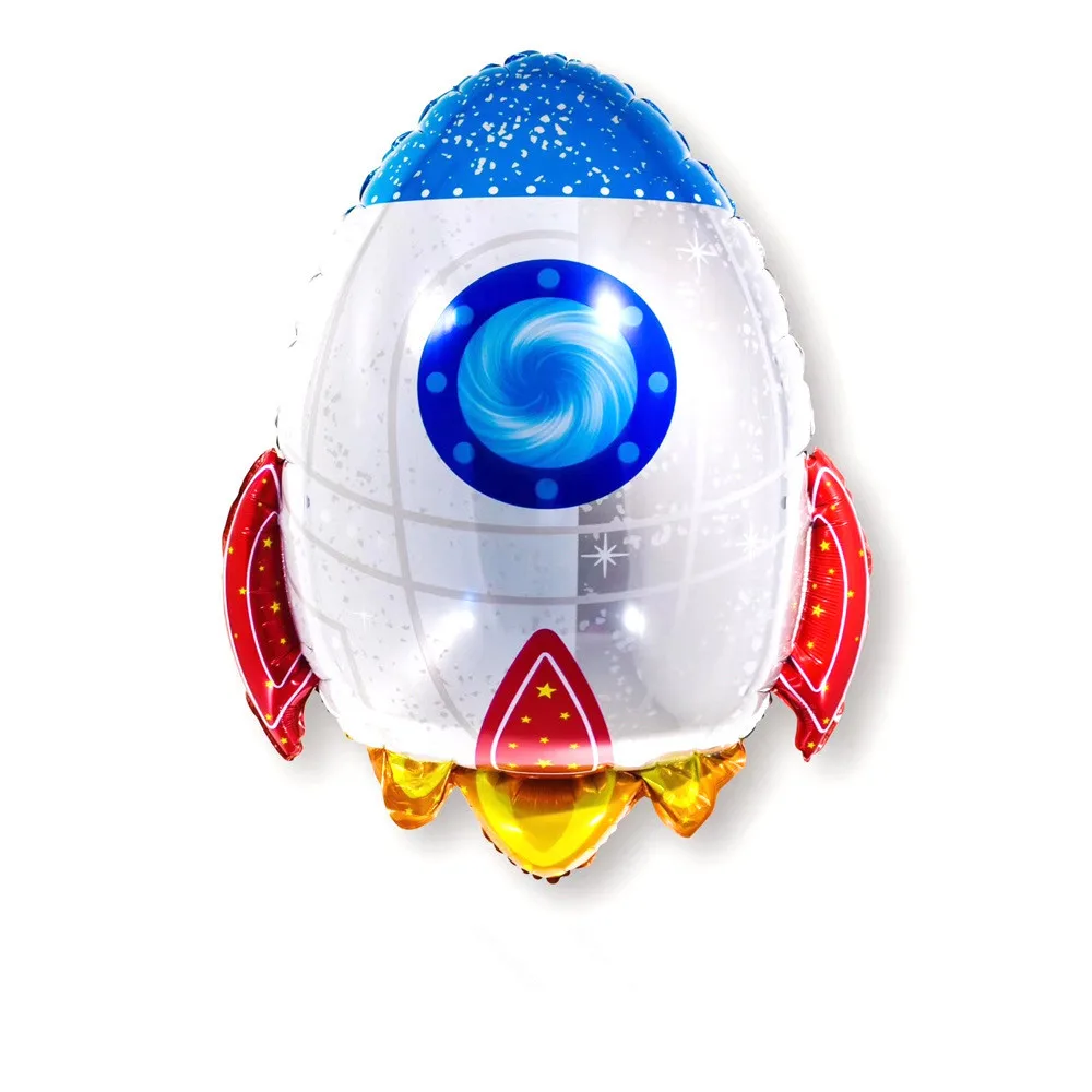 5 шт. космические космонавты и ракеты гелиевый воздушный шар с днем рождения