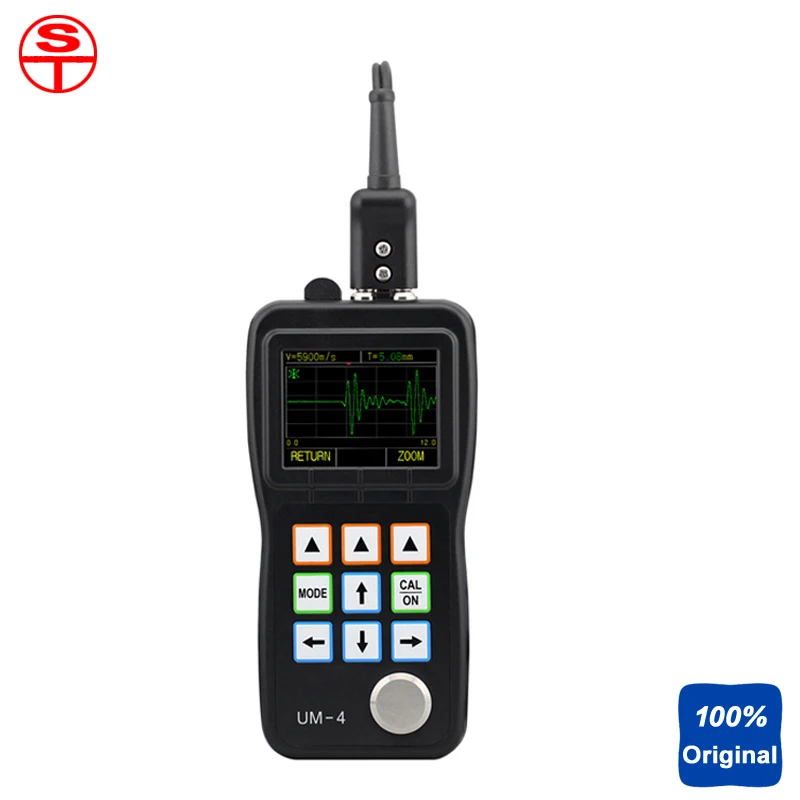 

UM-4 Precision Hand Held Measuring Ultrasonic Thickness Gauge Thickness Meter