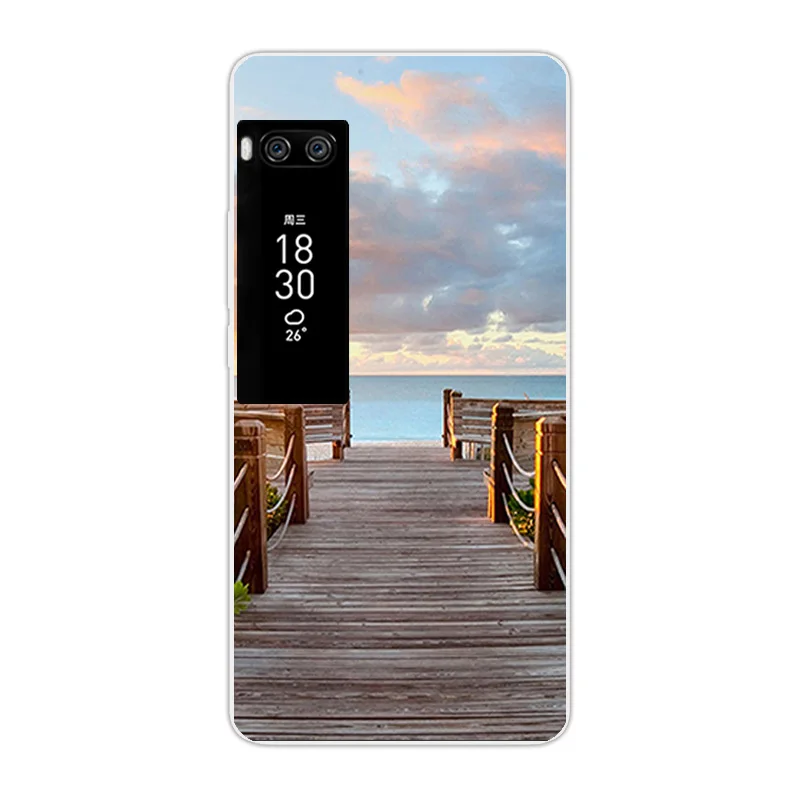 Для Meizu Pro 7 мягкий силиконовый тонкий ТПУ задняя крышка Защитный Ультра тонкий Fundas 5,2 дюймов для Meizu Pro 7 PRO7 деревянные телефонные чехлы