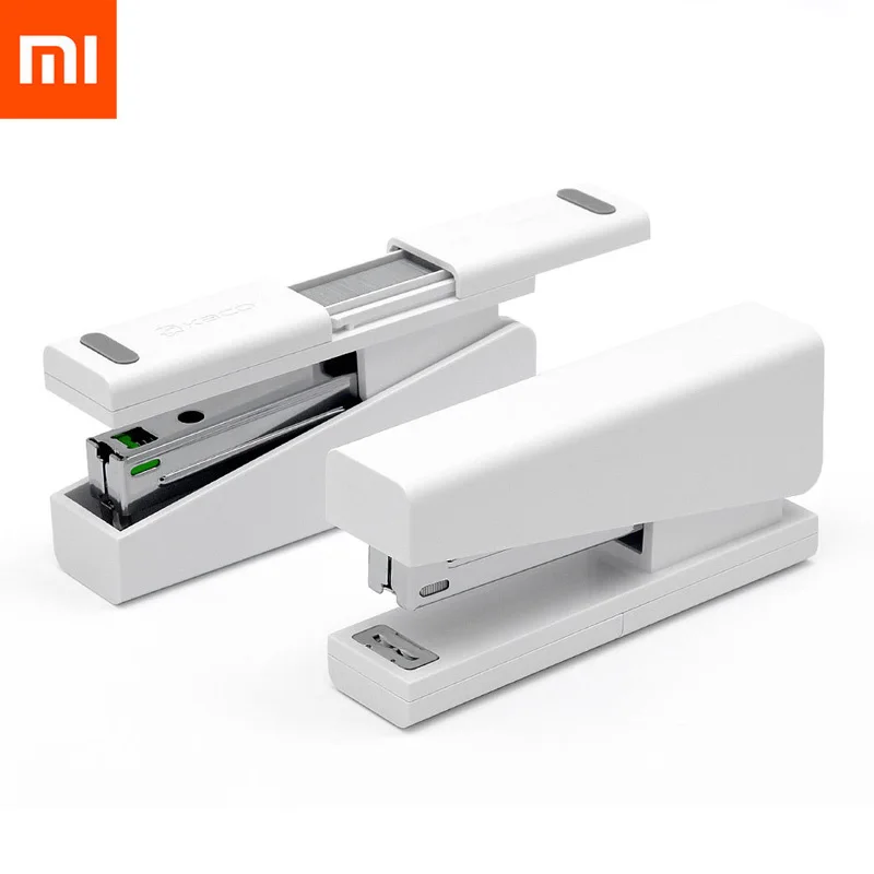 Xiaomi Mijia Kaco Lemo степлер 24/6 26/6 с 100 шт скобы для бумажной офисной школы Умный домашний