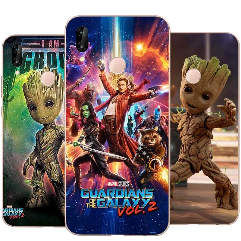 Защитный Мягкий силиконовый чехол для телефона Galaxy Marvel Huawei P8L P20L P20LITE P30 Mate 8 10 20Por RS