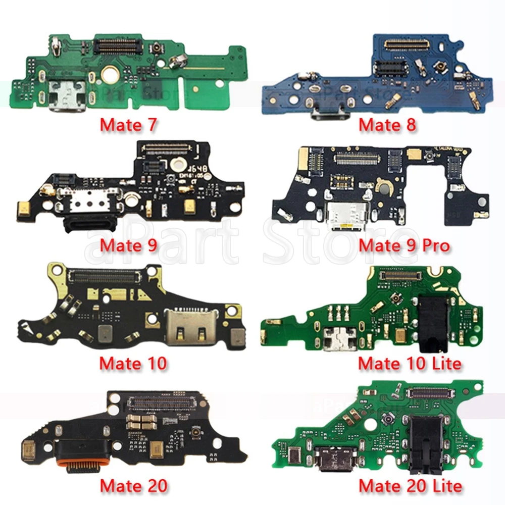 Usb зарядный порт зарядное устройство док-станция гибкий кабель для huawei mate 7 8 9 10 20 Lite Pro Plus