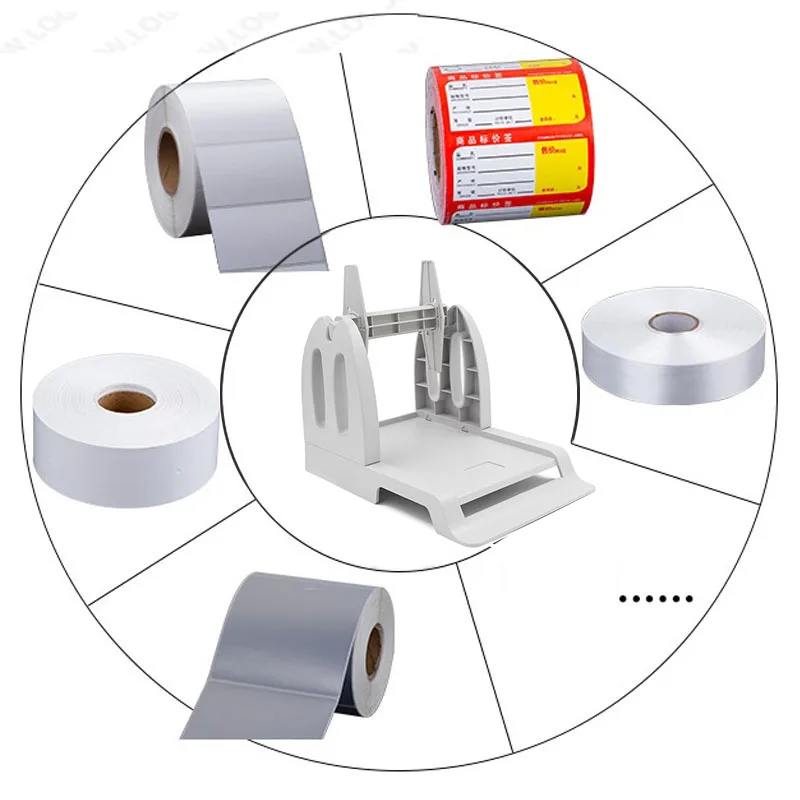 Подставка для бумаги внешнего принтера штрих-кодов стент Argox TSC Godex Zebra и других