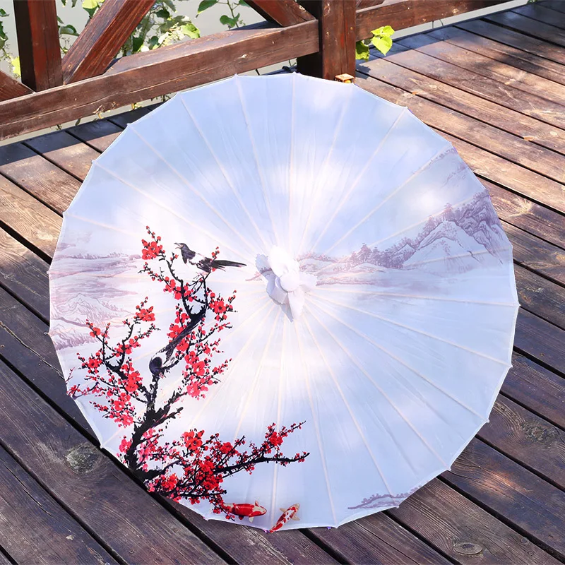 Креативный ветрозащитный Шелковый Зонт от дождя Женский солнцезащитный зонт