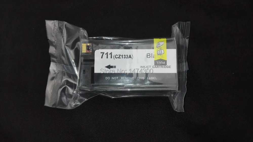 XIMO 1 упаковка струйных картриджей для принтера hp 711 711XL черные чернила CZ133A HP DesignJet