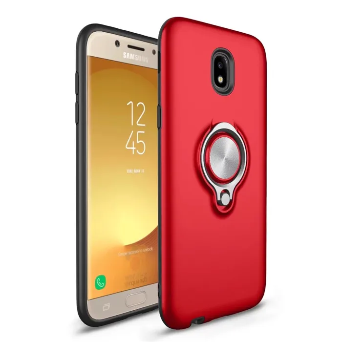 For Samsung Galaxy J3 J5 J7 Pro 2017 Case Holder Stand Magnetic Suction Finger Ring J330 J530 J730 |