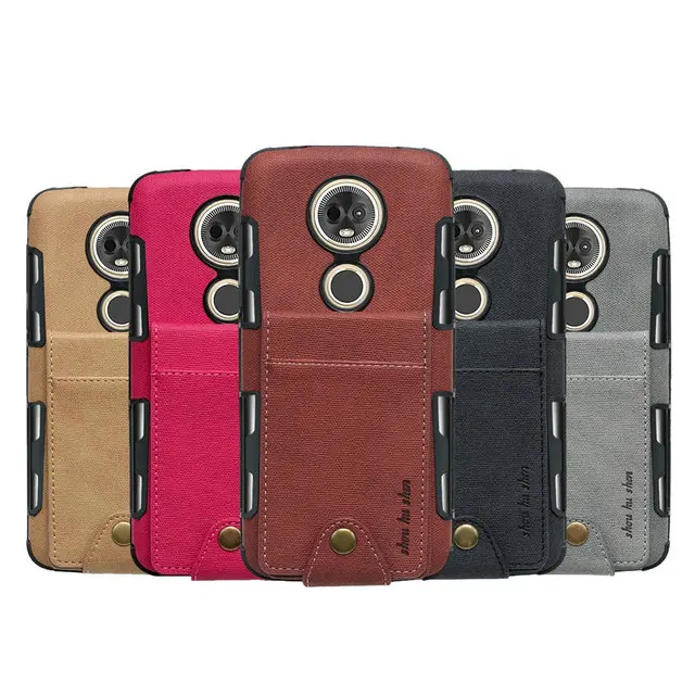 6,0 ''карточка из ткани слот для Motorola E5Plus чехол Motorola Moto E5 Plus откидная задняя крышка для Motorola E5 Plus чехол Капа TX1924