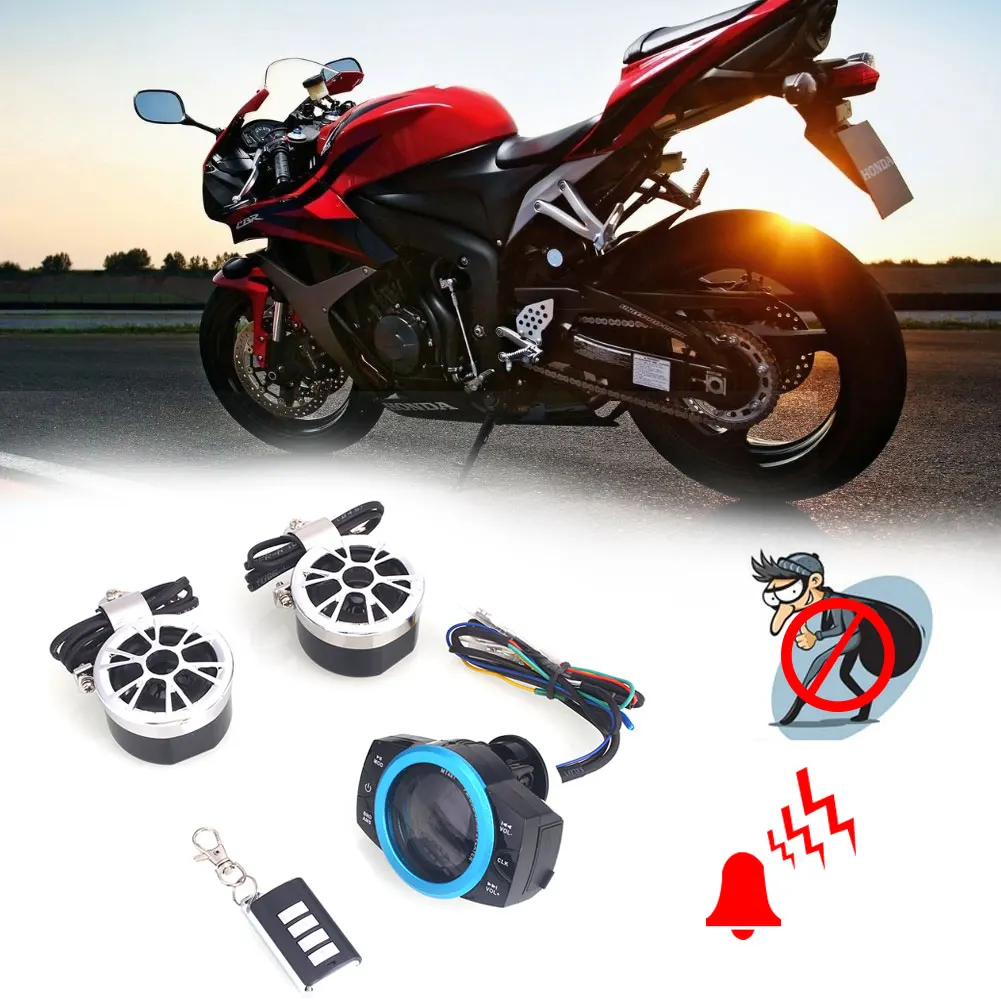 Vehemo Waterproof Motorcycle MP3 Player Audio Smart Music Speaker Motorbike Universal | Автомобили и мотоциклы