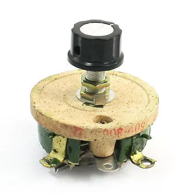 

50W 300 Ohm Ceramic Wirewound Potentiometer Rotary Resistor Rheostat