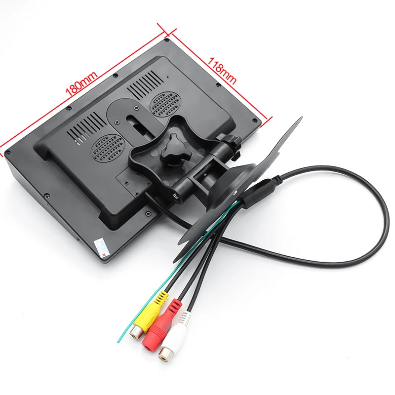 GreenYi HD AHD 7 &quotTFT ЖК экран 2 CH монитор парковки автомобиля DVR цифровой