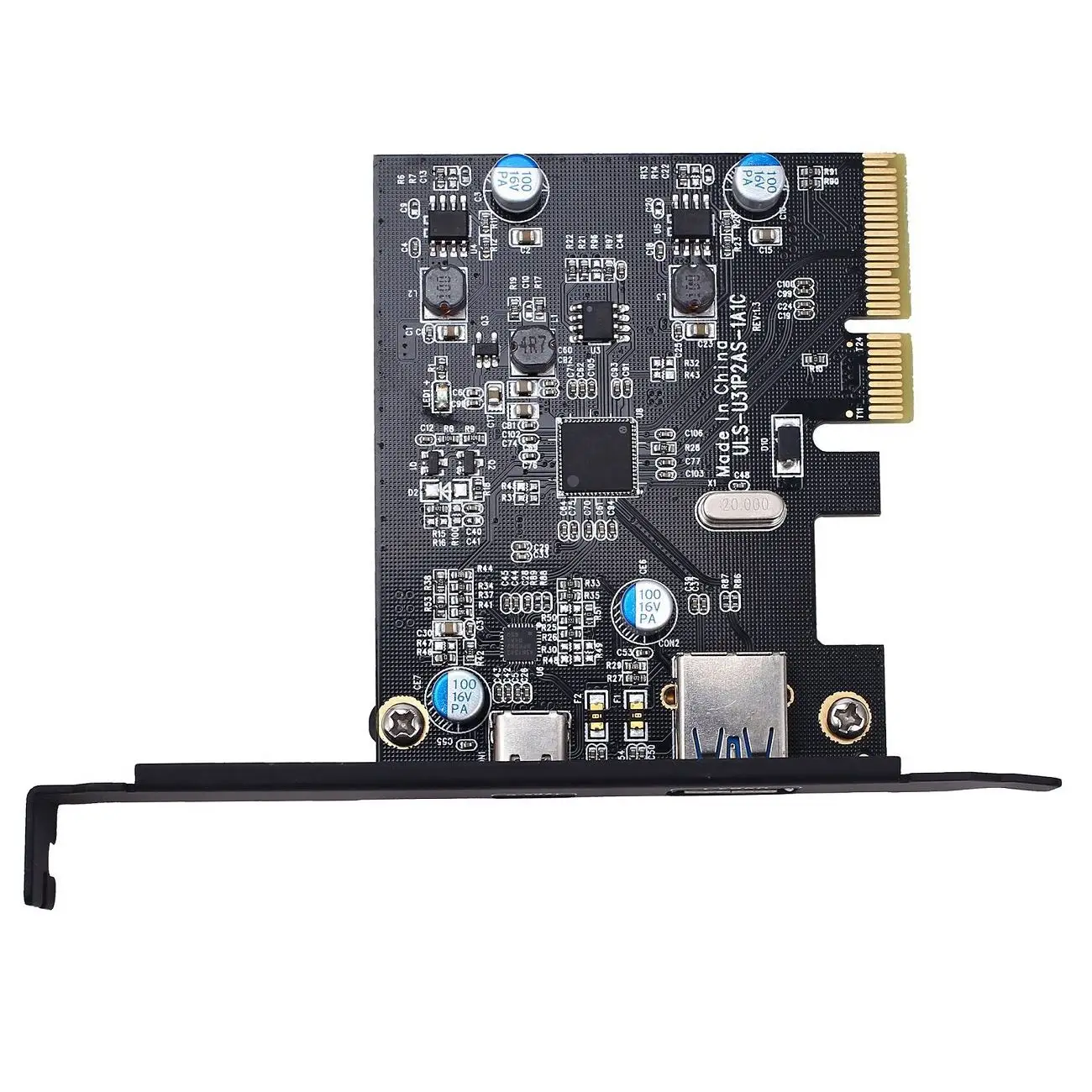 PCI-E PCI Express для USB 3,1 Gen 2(10 Гбит/с) тип A+ Тип C Плата расширения Asmedia чипсет для Windows 7/8/8,1/10/Linux K