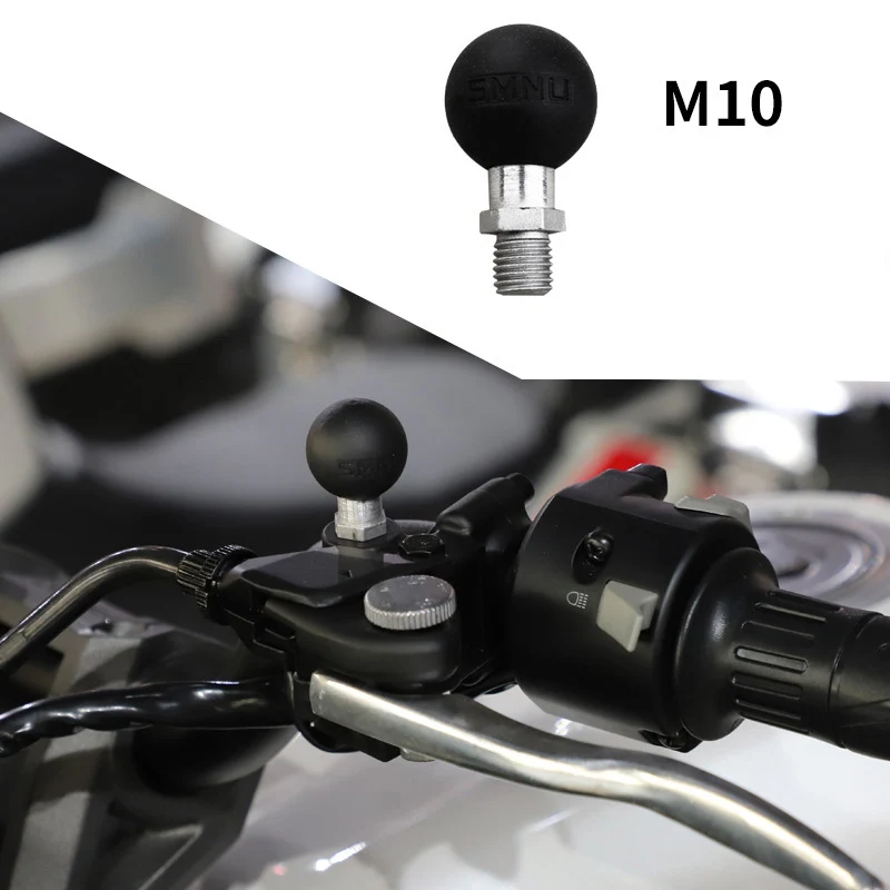 1-Inch Ball with M10 Male Threaded Post for Motorcycle | Мобильные телефоны и аксессуары
