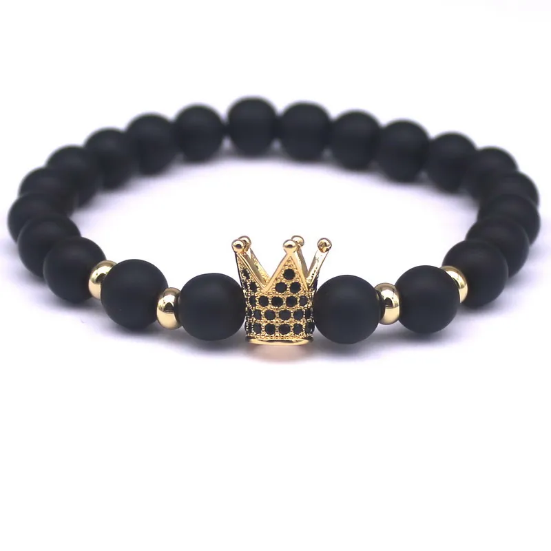 2017 модные черные очаровательные женские браслеты из натурального камня баничи с