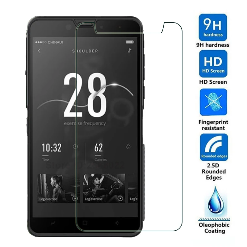 

Elephone Soldier Tempered Glass for Elephone Soldier Screen Protector 9H Protective glass Film Screen Protector cover phone