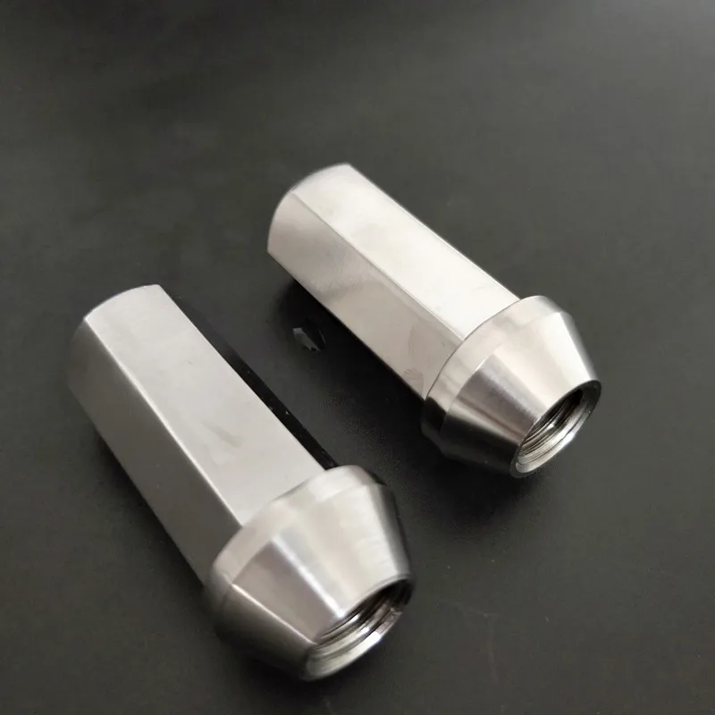 20PC M12-1.5 PYTITANS titanium TC4 Gr5 48 мм стопорные гайки для автомобильных колес M12 x 1,5X48 мм анодированные Цветные Титановые гайки - Цвет: 20PC M12-1.5