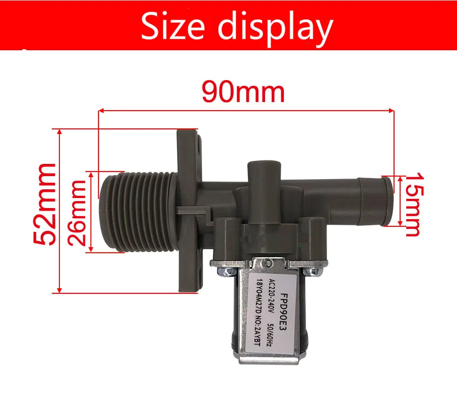 Совершенно новый оригинальный впускной клапан воды FPD90E3 одноголовочный Впускной