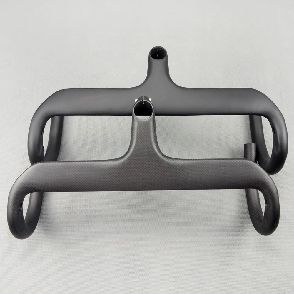 Новый тип KY полностью карбоновый руль для дорожного велосипеда 28 6 мм 3k/черный