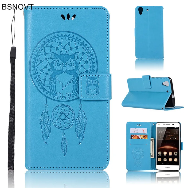 

For Huawei Y6 II Case Silicone Leather Wallet Filp Card Holder Cover Huawei Honor 5A Case For Huawei Y6 II Phone Bag Case BSNOVT