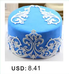 DIY цветок бабочка силиконовой Кружево Коврик кекс помадные формы gumpaste Шоколад формы сахарные украшения торта Инструменты CT684