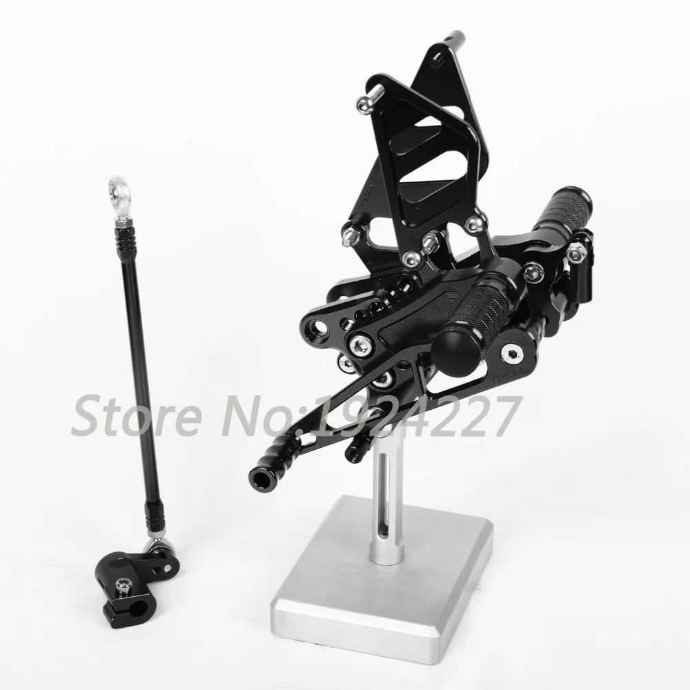 CNC Алюминиевые Подножки Rearsets задние наборы тормозной сдвиг для Honda NSR250 PGM2/3/4 MC28 1994