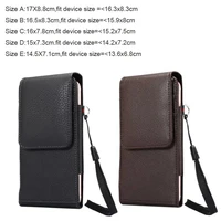 verticial rotary man belt clip strap leather mobile phone case card pouch for samsung galaxy a3 2017a5 2017meizu m5s m5xe