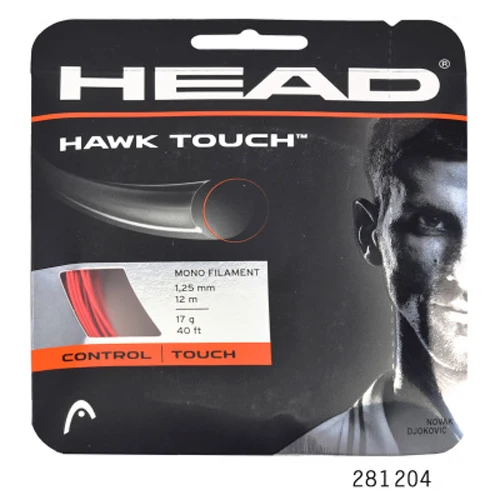 HAWK TOUCH Red 1.25 Головка струна для теннисной ракетки полиэстер Теннисная ракетка линия 12 м 1,25 мм 1,3 мм Теннисная ракетка линия Tenis профессиональная линия контроль мощности грубая - Цвет: HAWK TOUCH Red 1.25