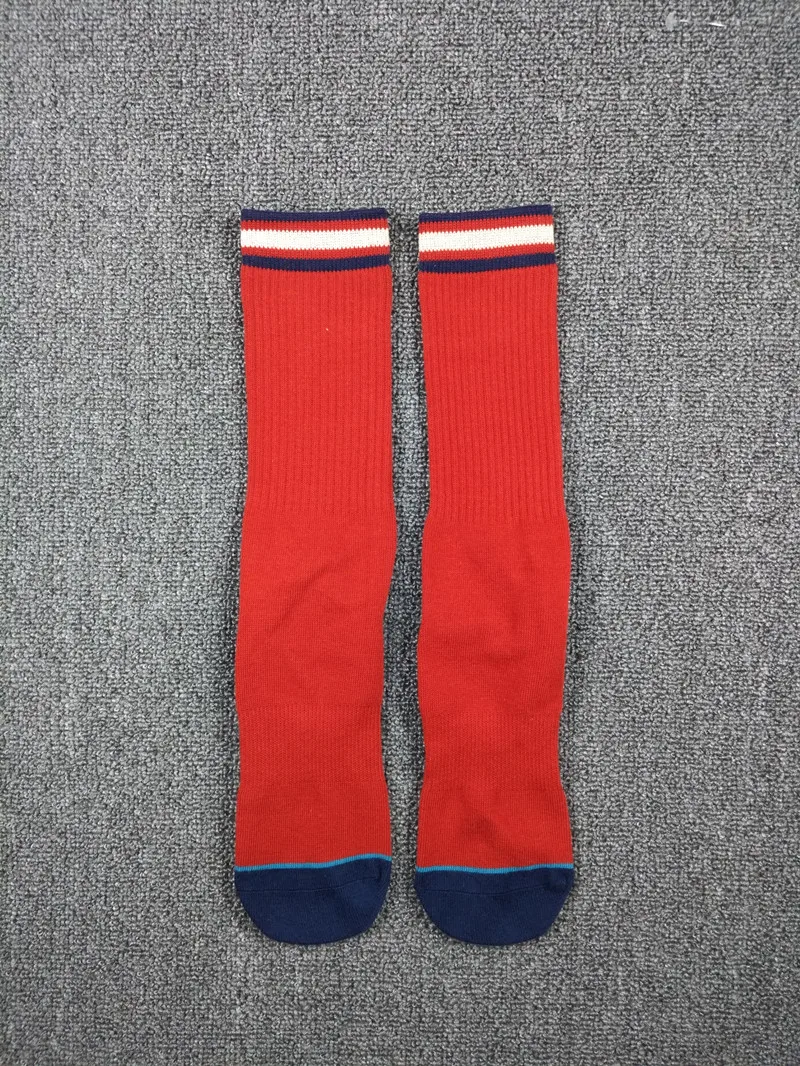 

Men's Christmas Red Long Socks