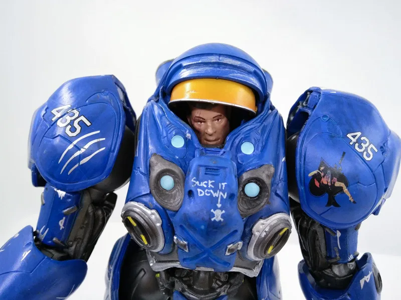 Игра PA Play Arts Star Craft Tychus J. Коллекционная экшн фигурка серии 2 Findlay модели