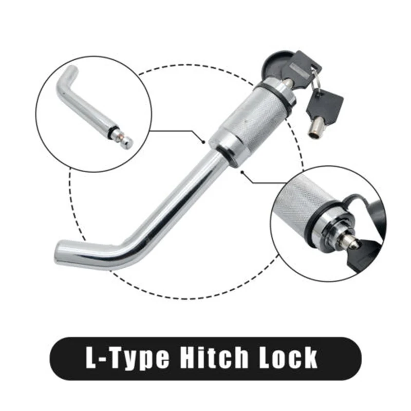 Замок безопасности для буксировочной тяги L TYPE лодок/трейлеров/Караван/4x