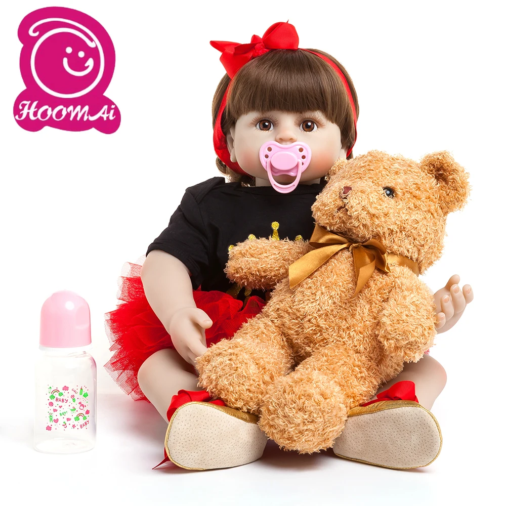 

Кукла Reborn, 60 см, силиконовая, виниловая, для девочек
