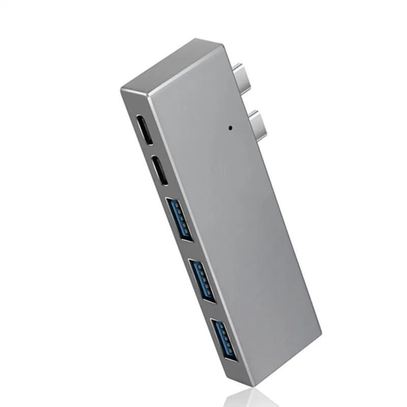BASIX Dual USB c Hub с 50Gbs передачей Thunderbolt и портом для зарядки Type портами 3 * 0 MacBook Pro|hub usb|usb