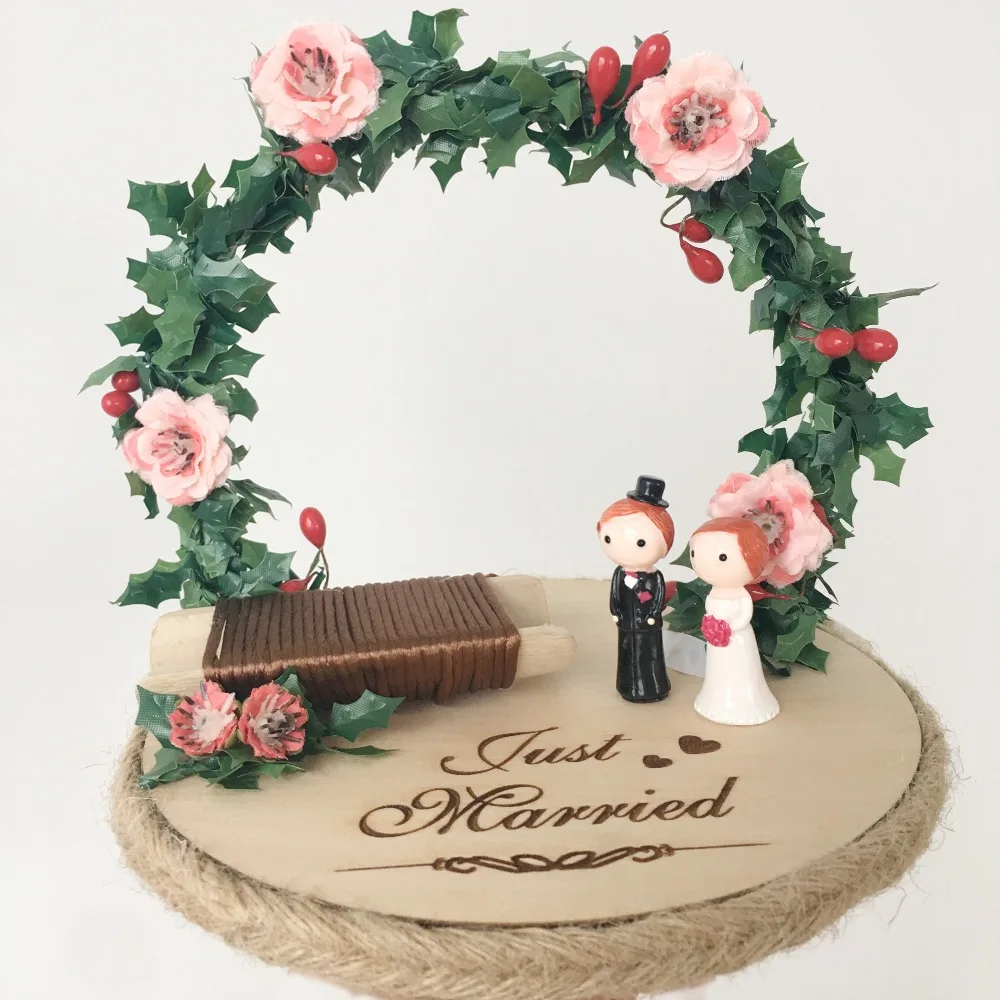 1 шт. деревянная коробка для колец|Украшения своими руками вечеринки| |