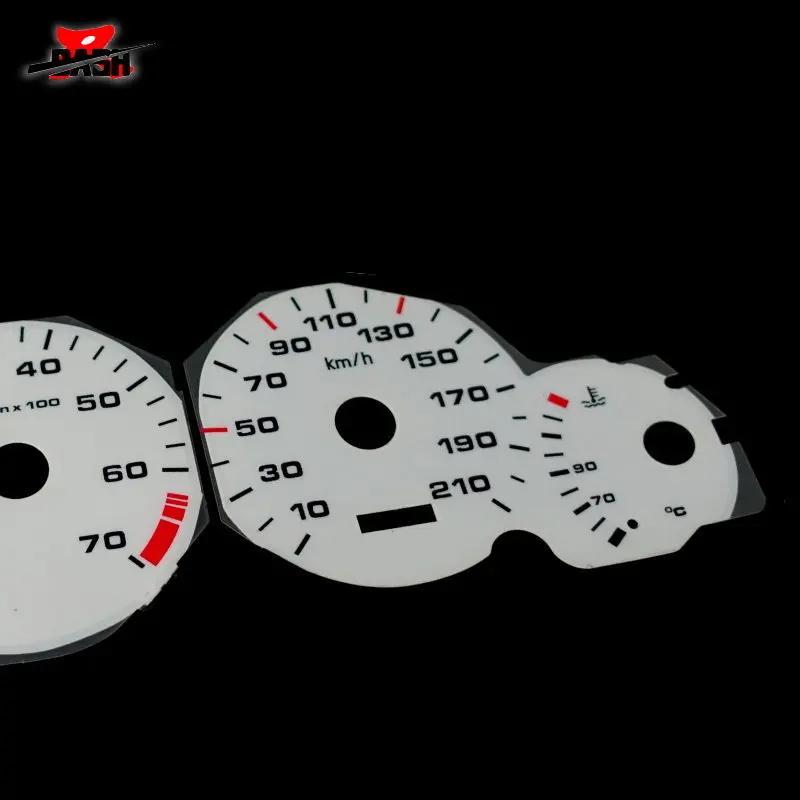 DASH EL свечение Калибр для peugeot 206 1999 2001 руководство полное свечение синий зеленый обмен 210 км 7000 об/мин