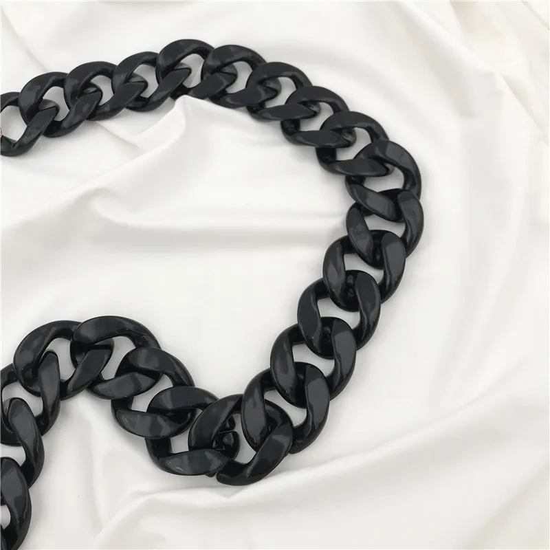 1 шт. 60 см Съемный сменный плечевой ремень, сумка DIY из акриловой смолы, сумка на цепочке, пластиковый ремешок для женщин, аксессуары для сумок