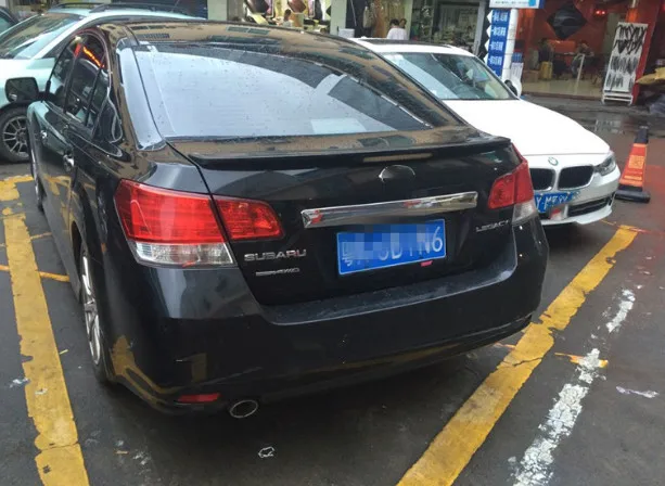 Автомобиль-Стайлинг для subaru Legacy спойлер FRP Материал задний багажник загрузки крыло спойлер грунтовка и краска цвет с светодиодный светильник