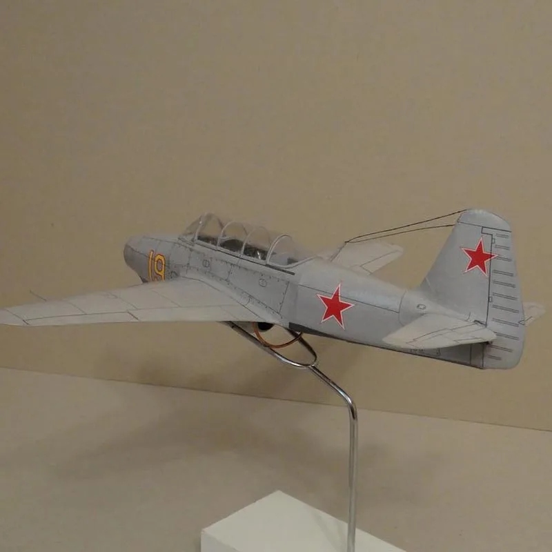 1:33 самодельная Бумажная модель советской струи обучения-истребитель самолет
