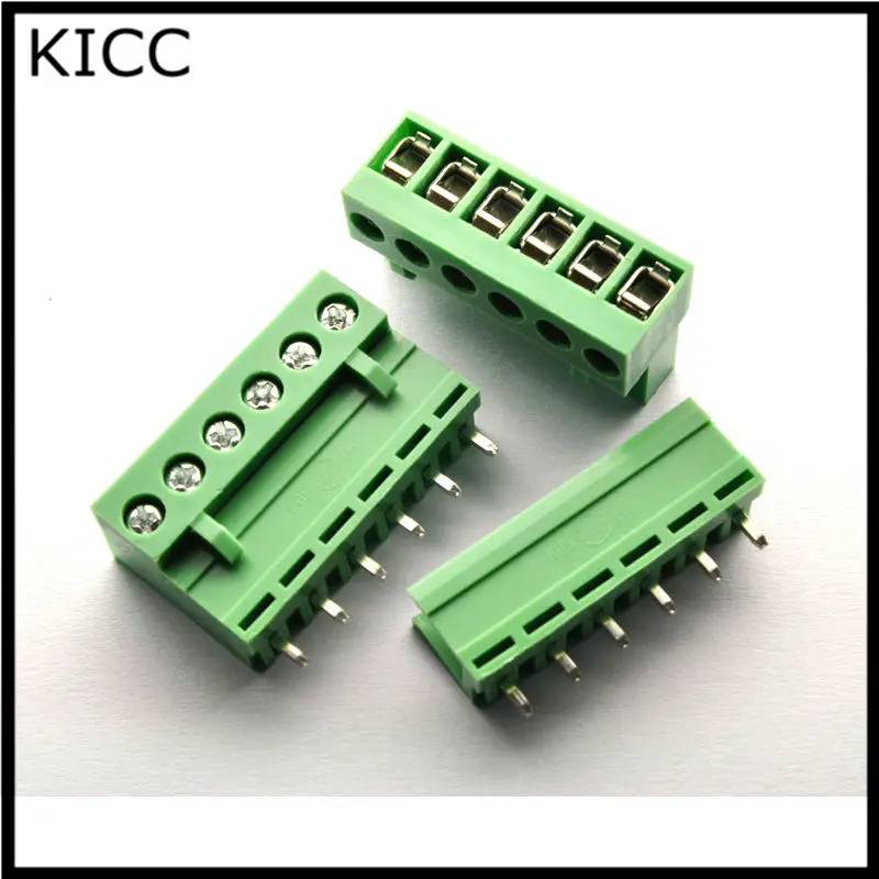 

HT5.08 6P Straight pin Connecting terminal HT5.08-6PV 5.08mm Connector Plug+Socket 10Sets