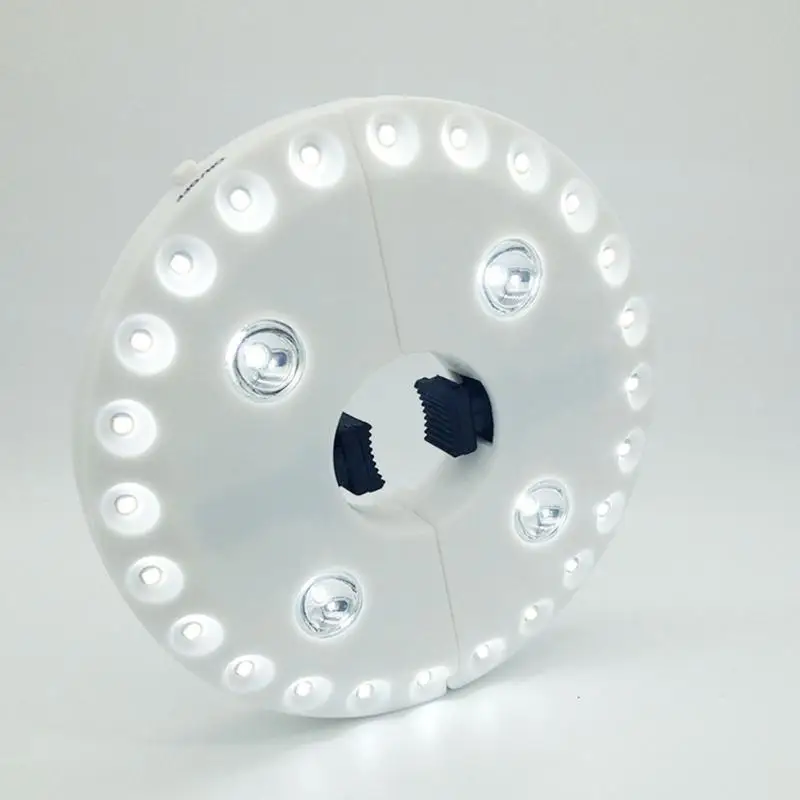 400LM 24 + 4LED Открытый Беспроводной патио зонтик Полюс светильник садовый