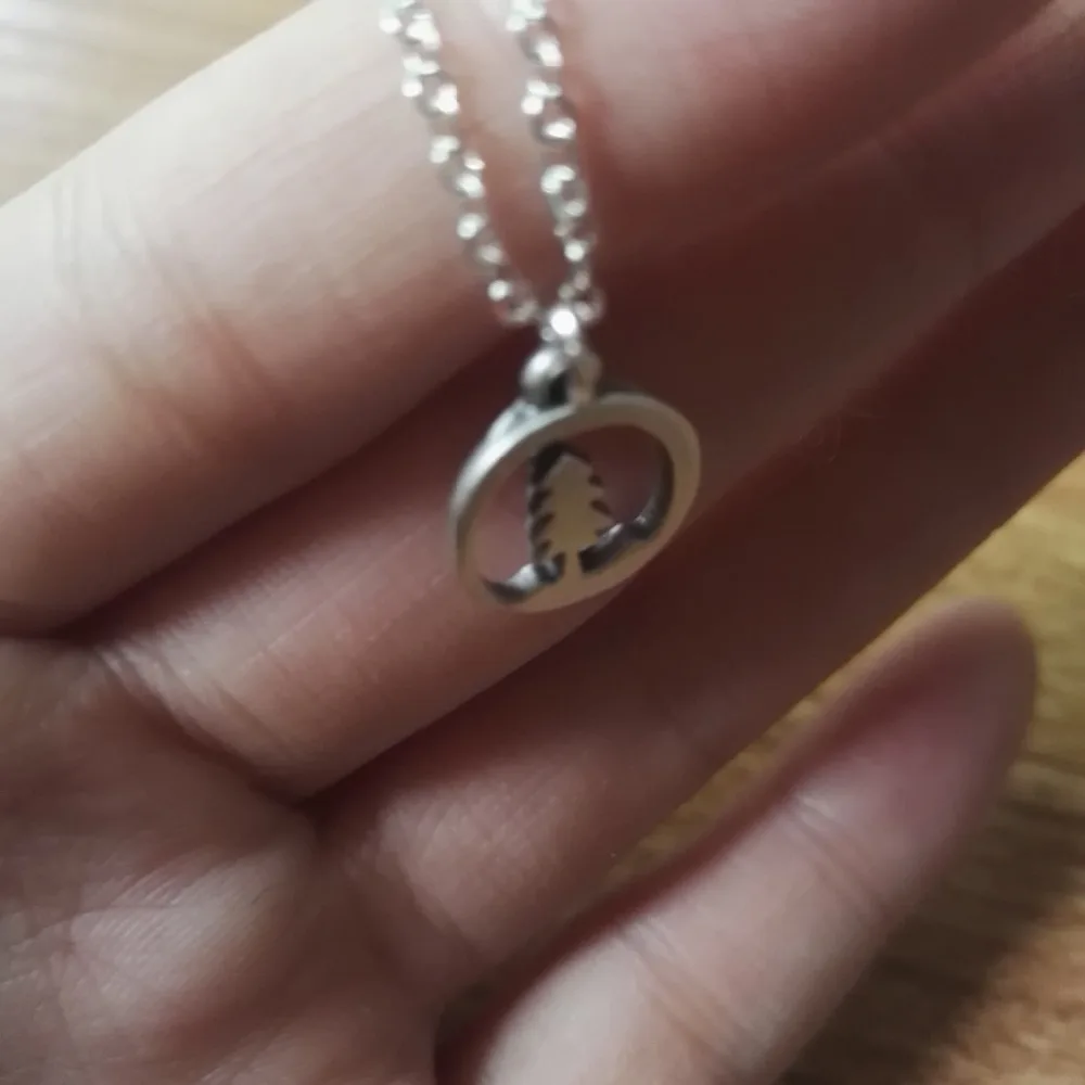 10 шт милые крошечные сосна очарование Дерево лесной кулон диапазон Шарм