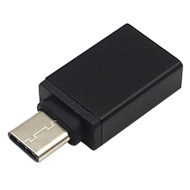 Черный Cherie USB C 3,0 OTG адаптер для USB-A OTG type C кабель конвертер для Xiaomi samsung Galaxy huawei MacBook Pro смартфон - Цвет: Черный